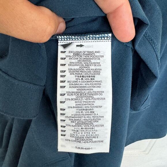 MEN’S 5.11 TACTICAL VENTURE SHORT SLEEVE BUTTON UP SHIRT BLUE SIZE XL - Picture 6 of 9